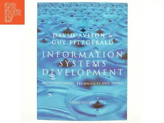 Information systems development : methodologies, techniques, and tools (Bog)