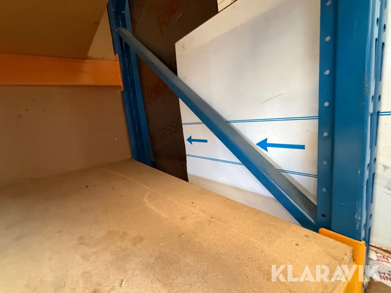 Billede 12 - Pallereol med hyldeplader Med 4 hyldeniveauer