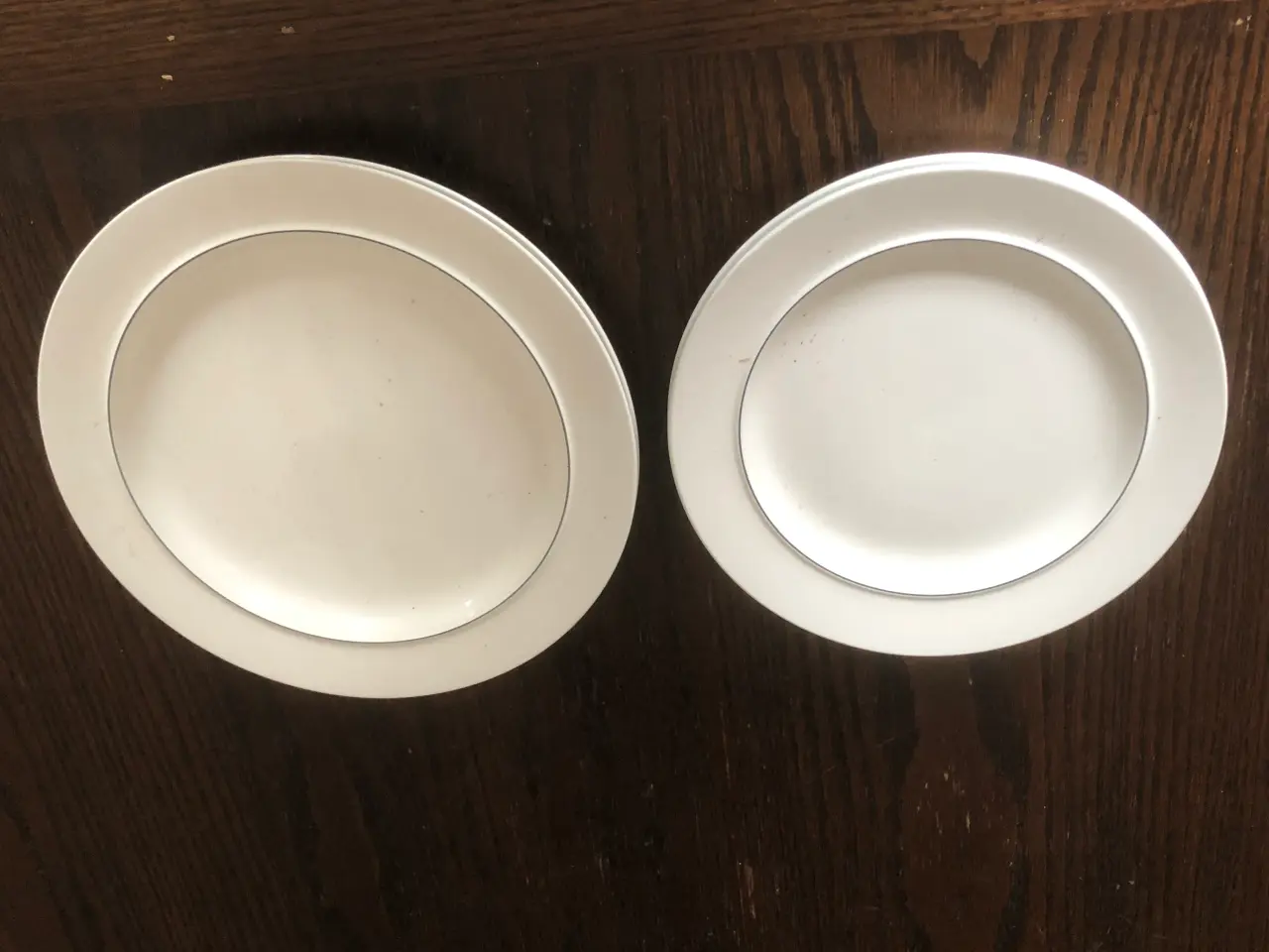 Billede 1 - Porcelæn Blå Kant Kgl.