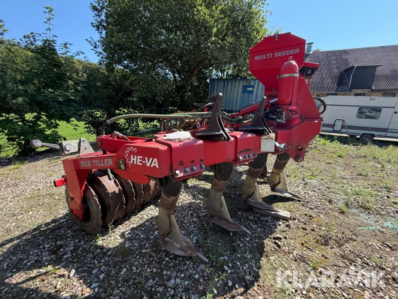 Billede 5 - Subsoiler HE-VA Sub-Tiller 7 tands med Multi Seeder