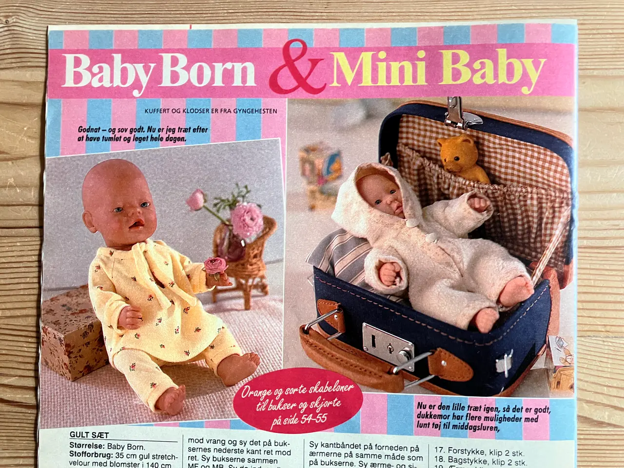 Billede 9 - Sy og Strik til Baby Born og Mini Baby
