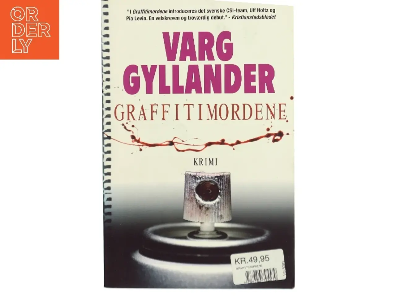 Billede 1 - Graffitimordene af Varg Gyllander (Bog)