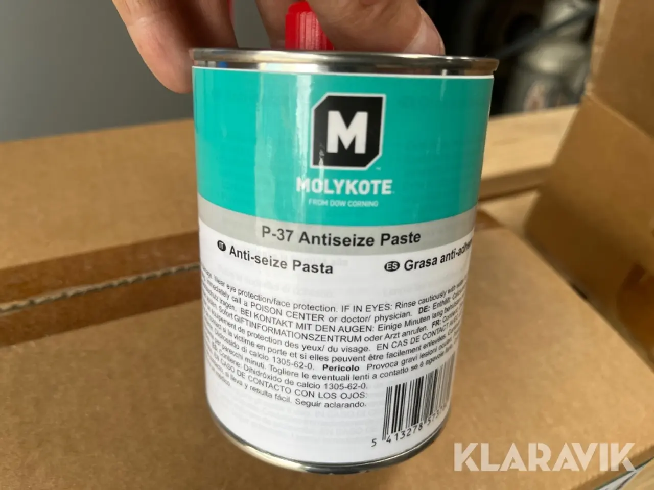 Billede 4 - Antiseize Molykote P-37 Antiseize Paste 1 kasse (10bøtter)