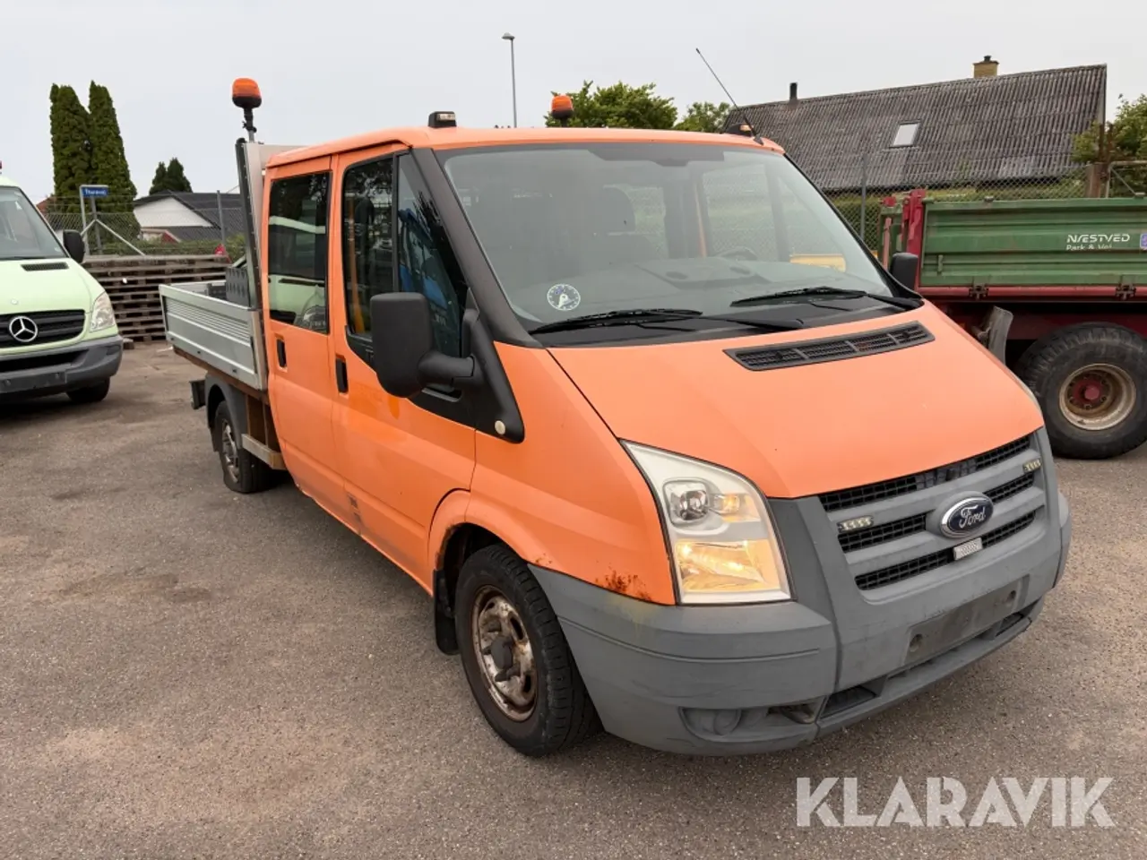 Billede 2 - Mandskabsvogn Ford Transit Ladvogn D.KA 2,2 TDCI
