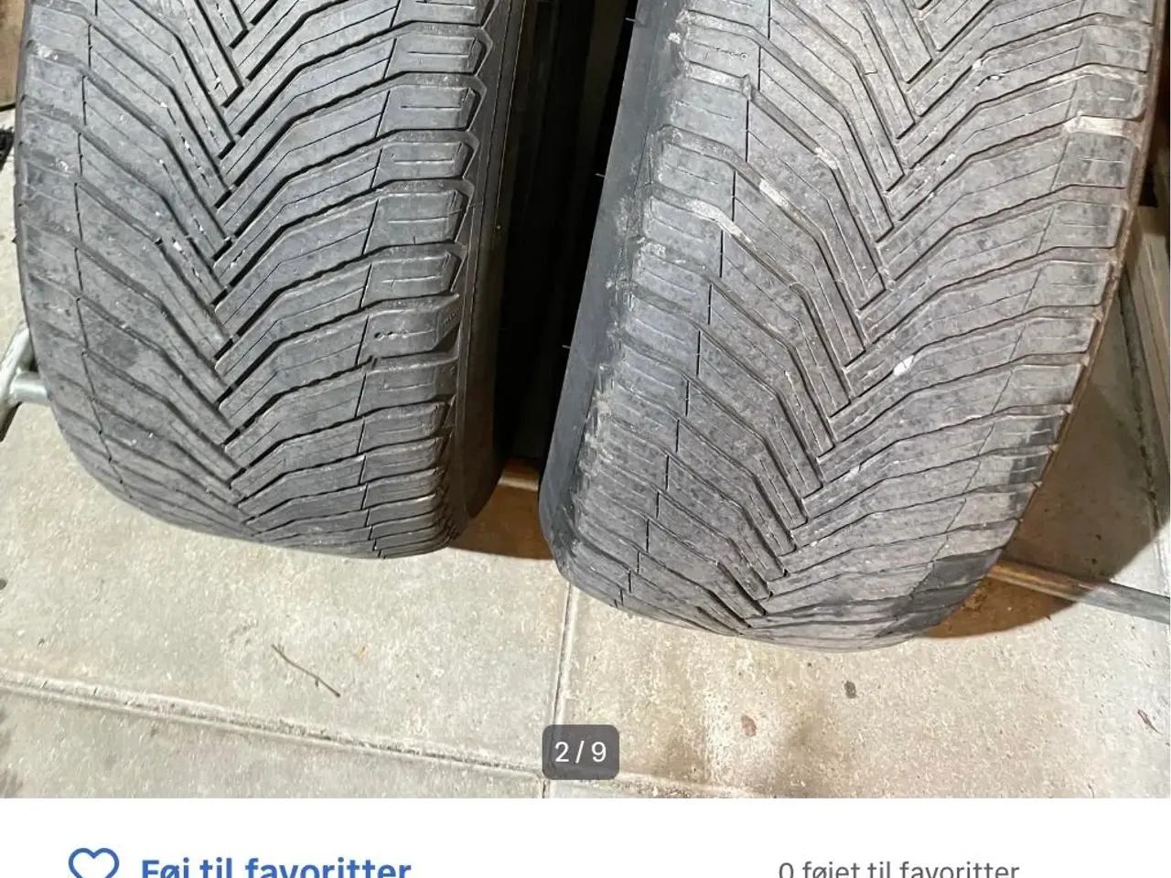 Billede 1 - Dæk Michelin helårsdæk 18”.  2 stk.