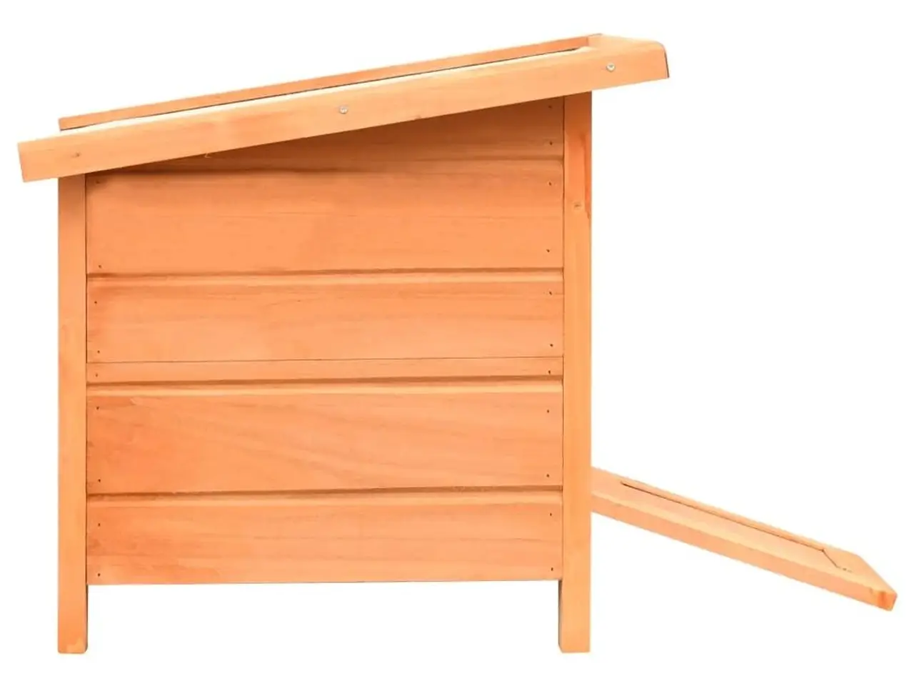 Billede 8 - Udendørs kattehus 50 x 46 x 43,5 cm - brun/grøn