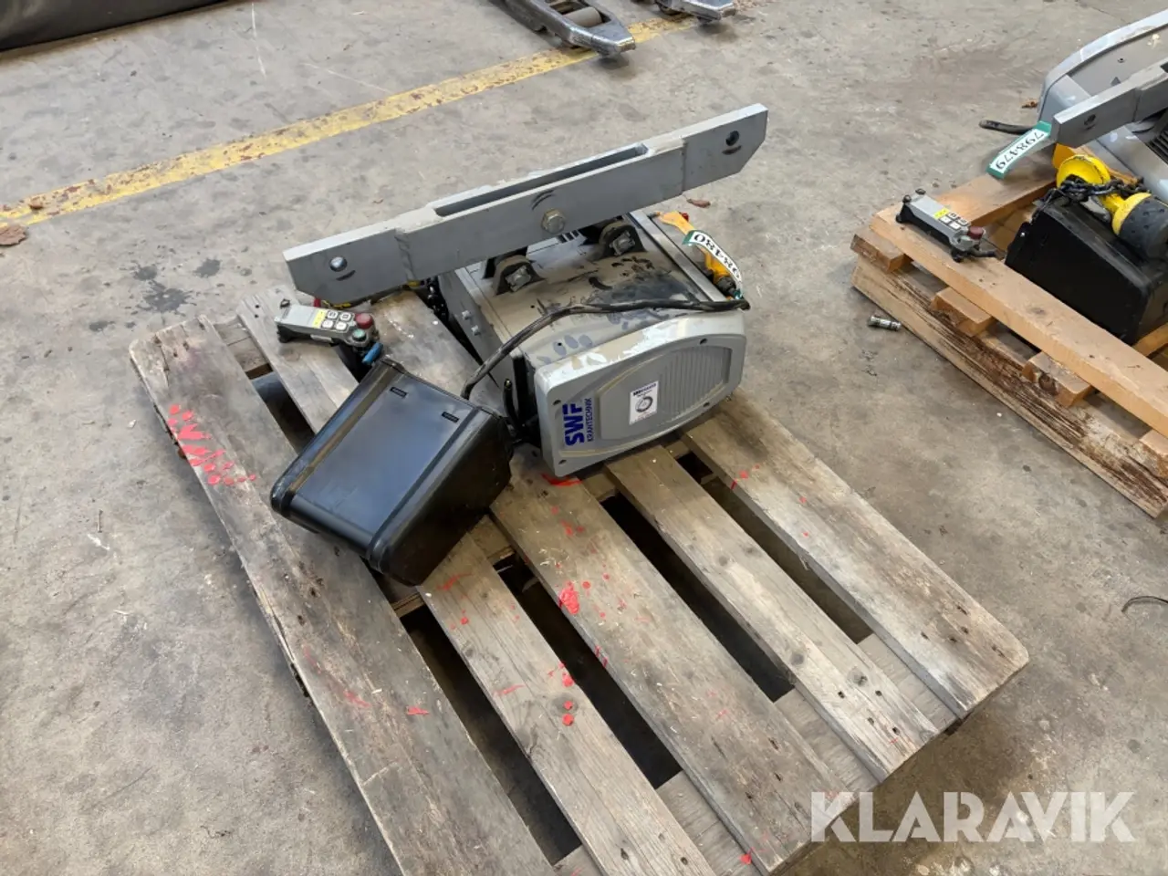 Billede 3 - Elektrisk kædetalje / kædehejs SWF Krantechnik AC-085/1P-100