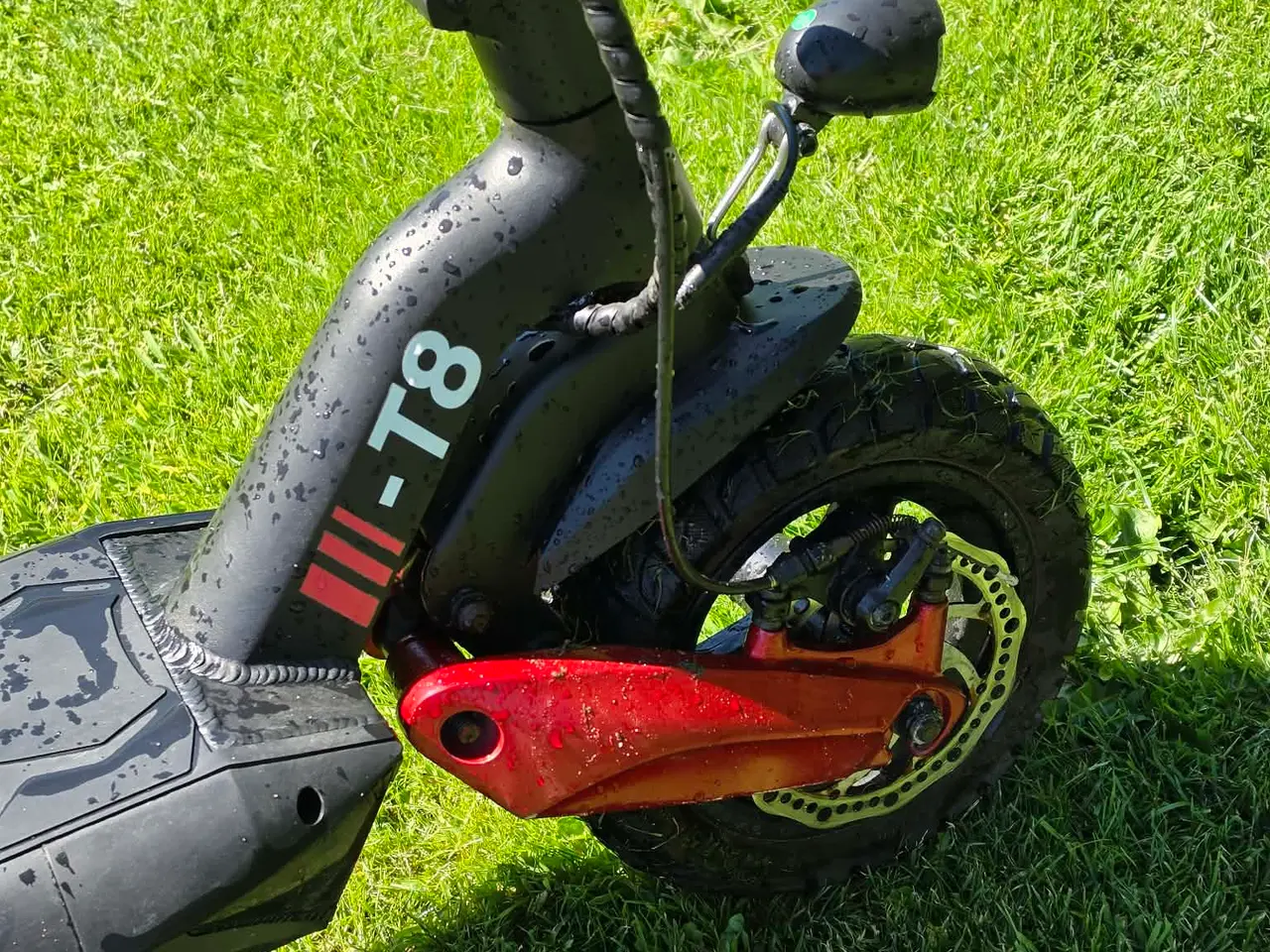 Billede 3 - El løbehjul isinwheel t8 offroad  electric scooter
