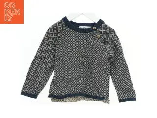 Strikket sweater med mønster fra VRS (str. 86)