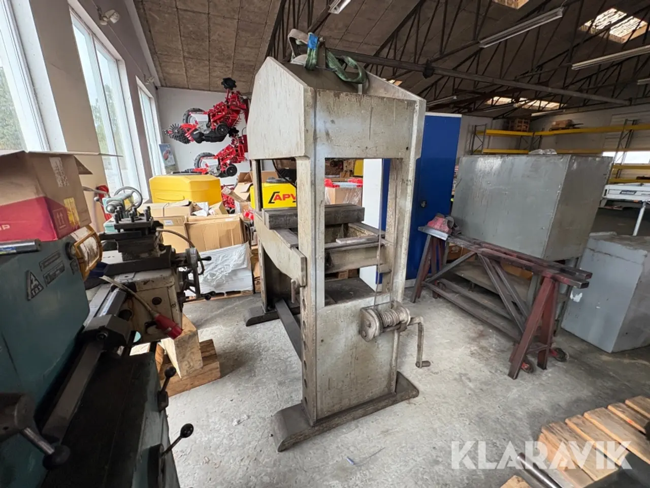 Billede 7 - Hydraulisk presser Stenhøj Hydraulik A/S 100 Ton