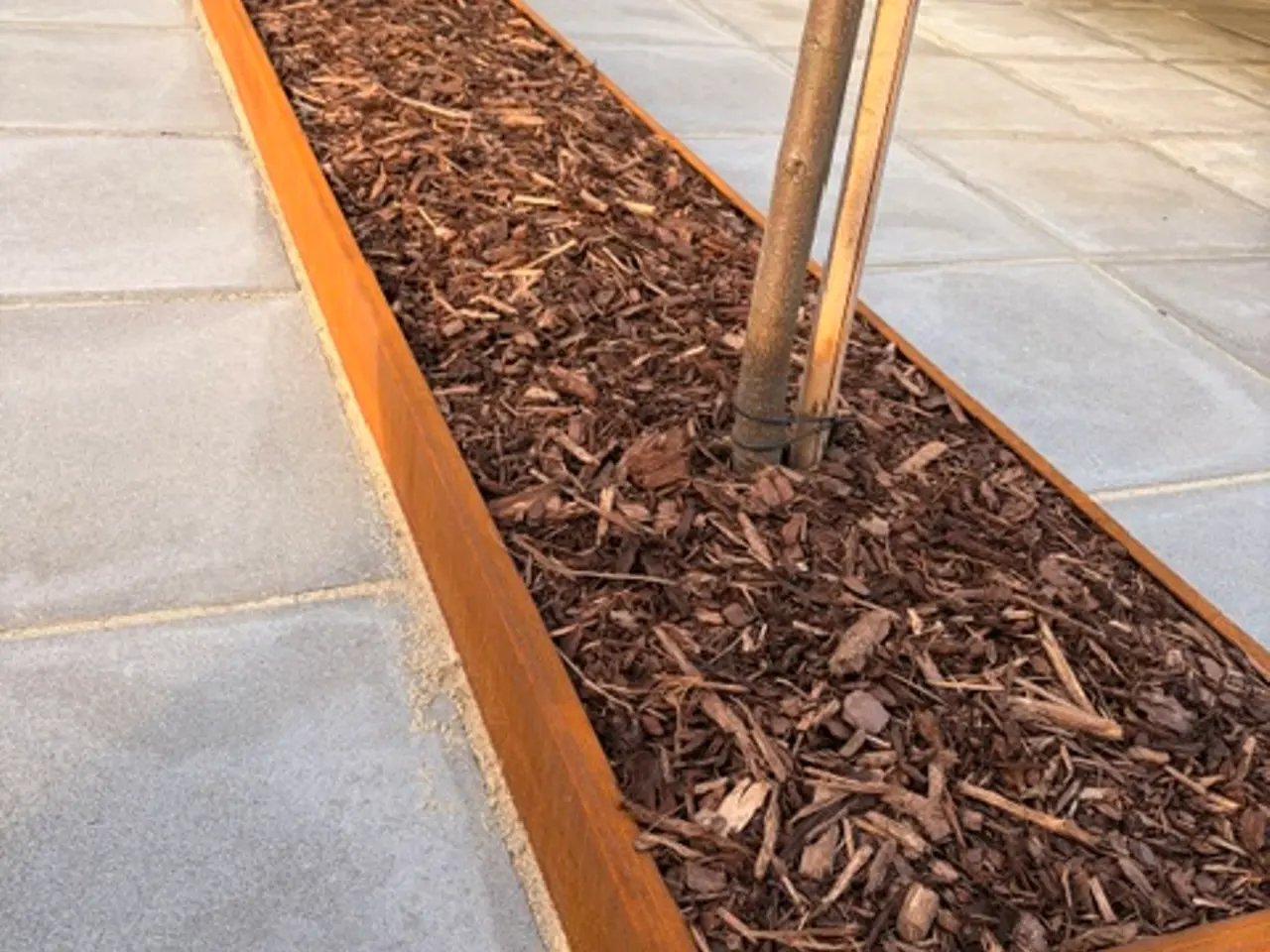 Billede 3 - Corten højbed i 3 mm stål – flot design og lang ho