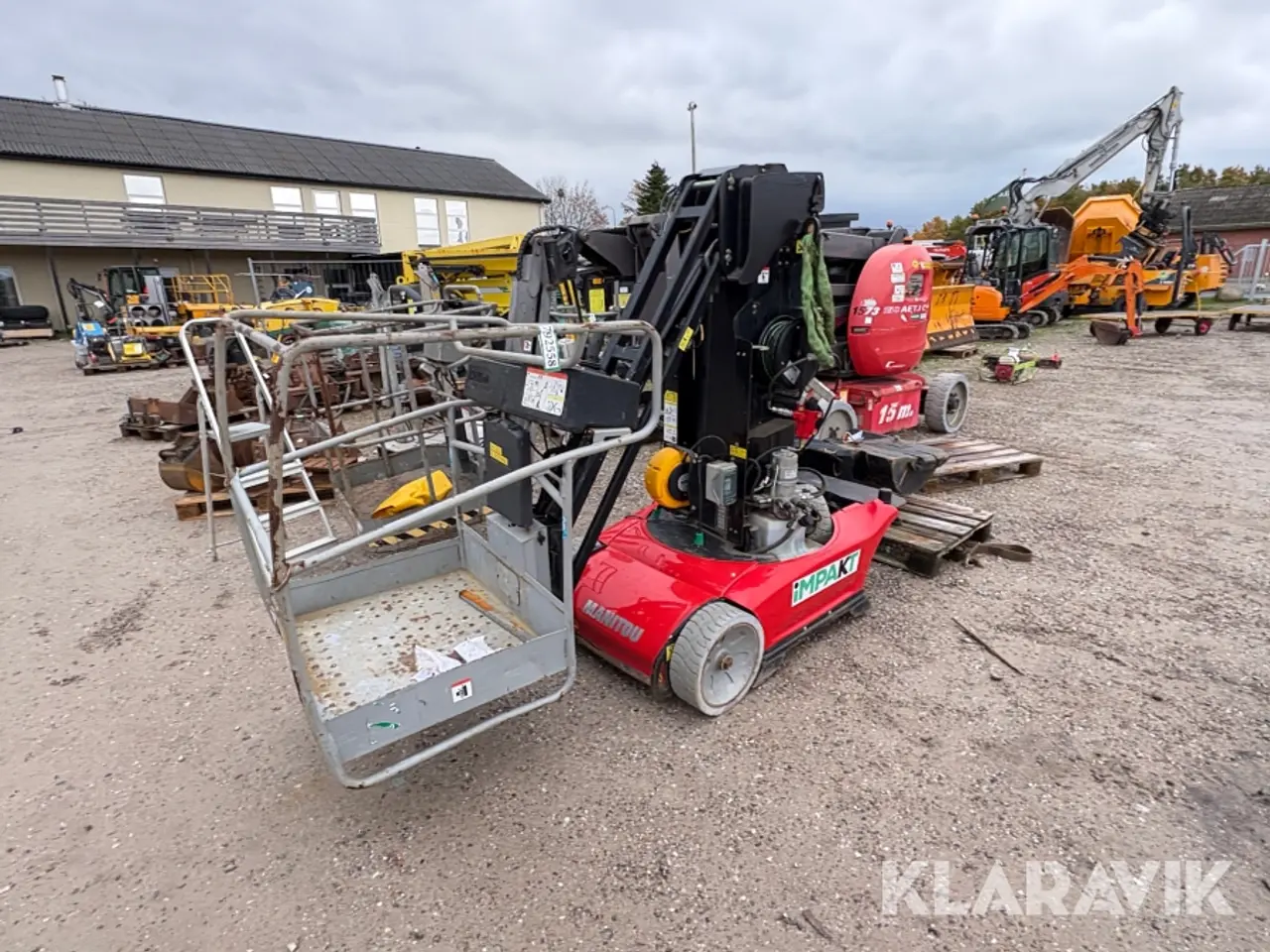 Billede 1 - Søjlebomlift Manitou 100 vjr