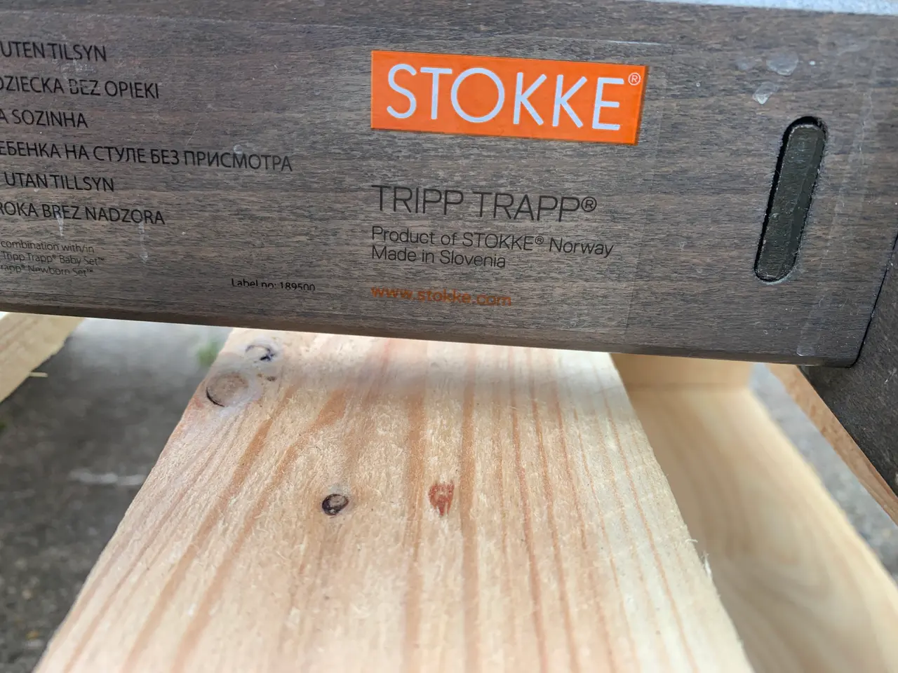 Billede 3 - Stokke trip trap stol.