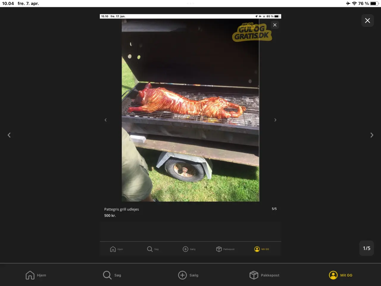 Billede 5 - Pattegris grill udlejes