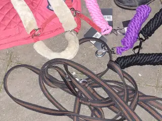 Blandet udstyr til hest