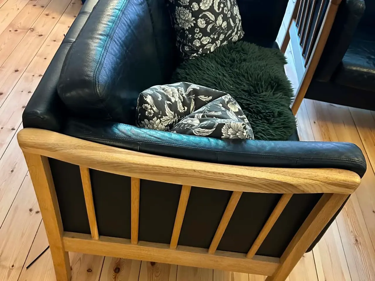 Billede 2 - Lædersofa