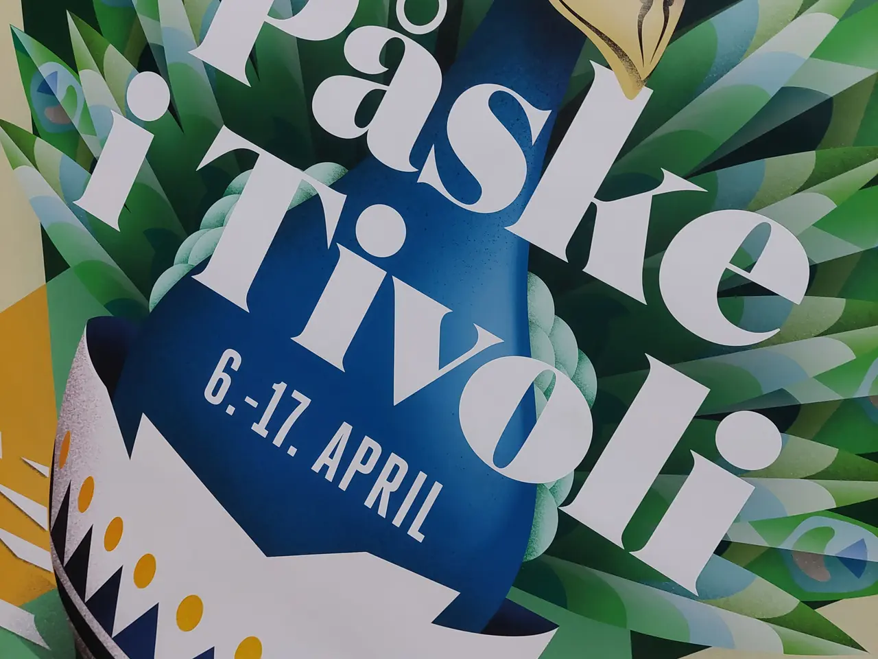 Billede 5 - Ubrugt Påske i Tivoli plakat (62x84)