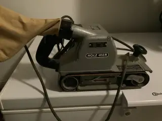 Båndsliber med pose (230V)