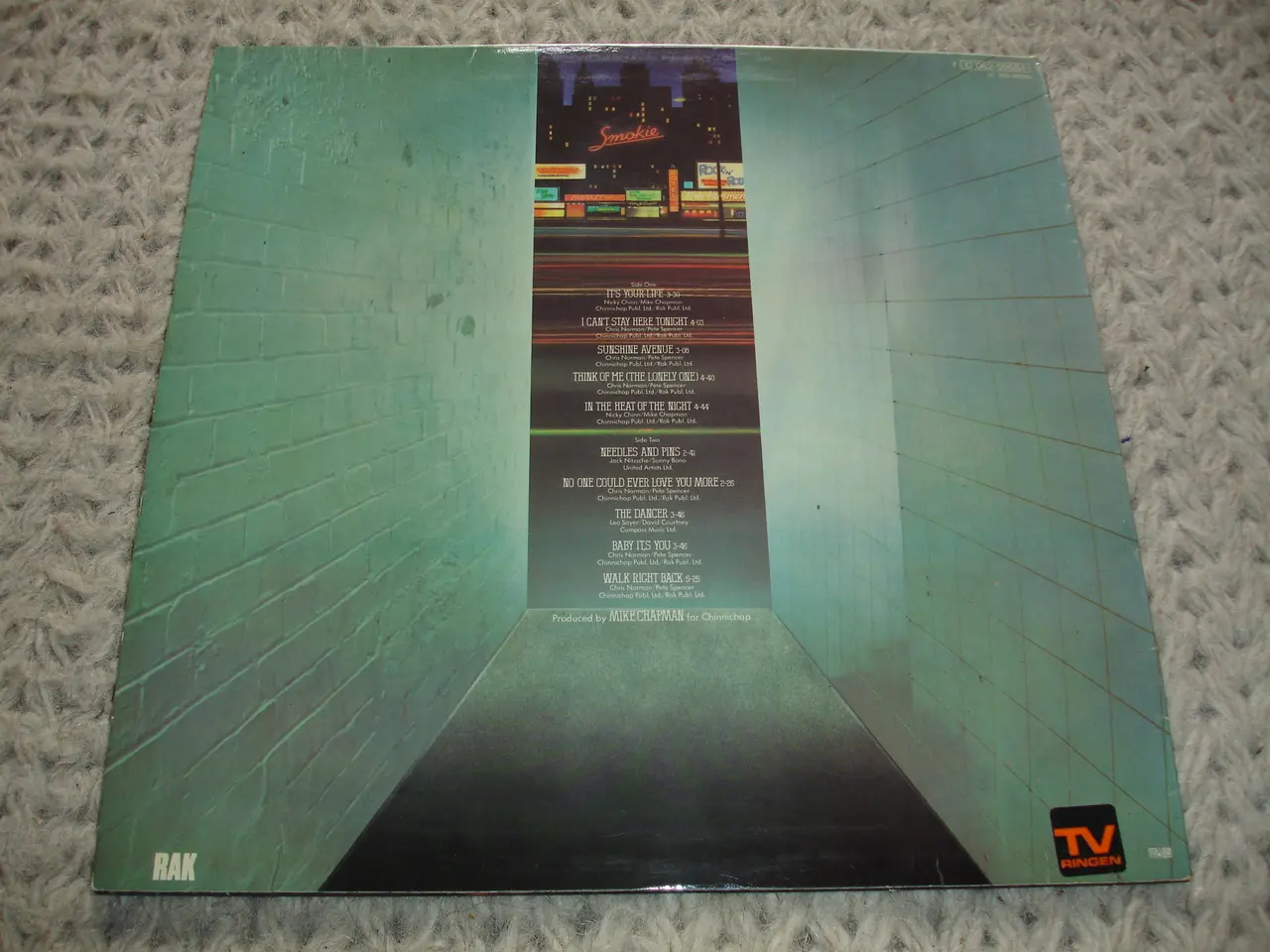 Billede 3 - Smokie – Bright Lights & Back Alleys