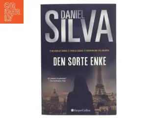 Den sorte enke af Daniel Silva (Bog)
