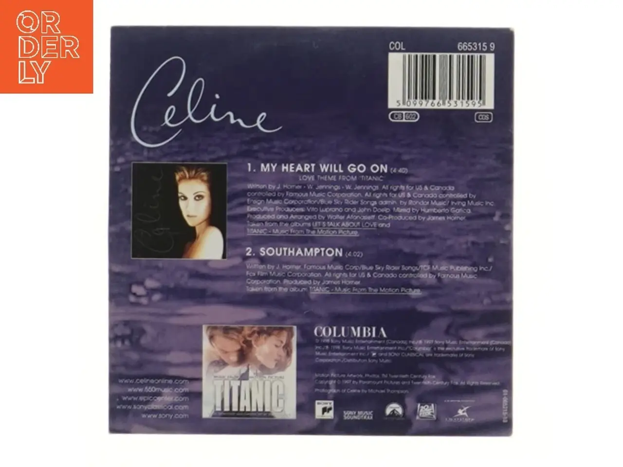 Billede 2 - Celine Dion CD: My Heart Will Go On