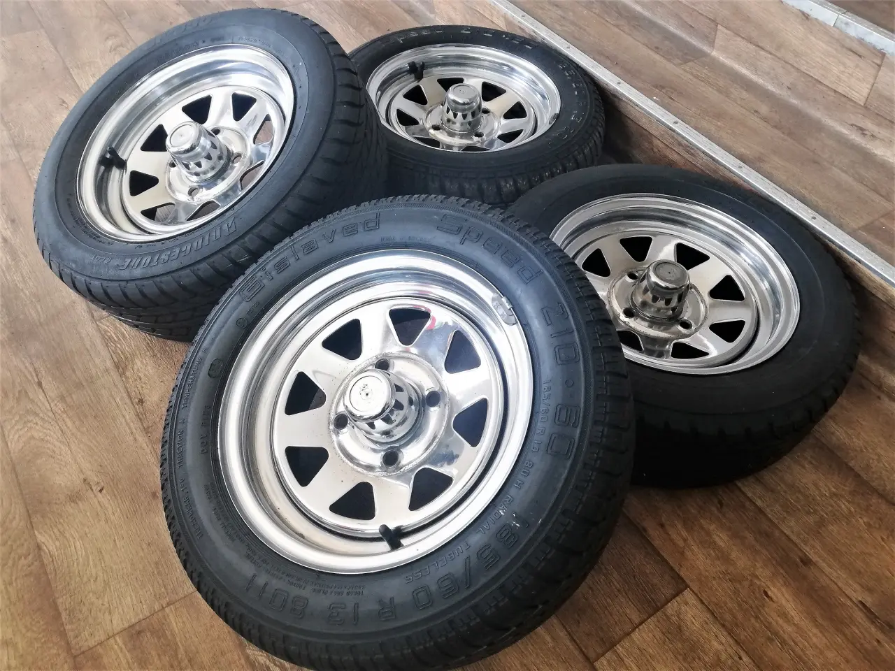 Billede 2 - 4x114,3 13" Brazil old school wheels - 1970's