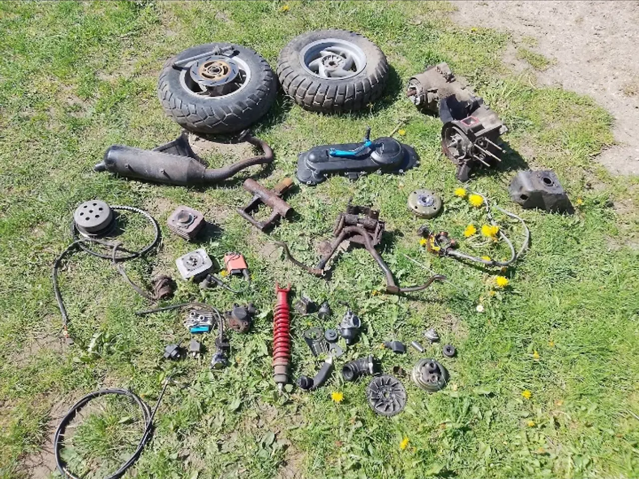 Billede 1 - Dele til gilera stalker sælges