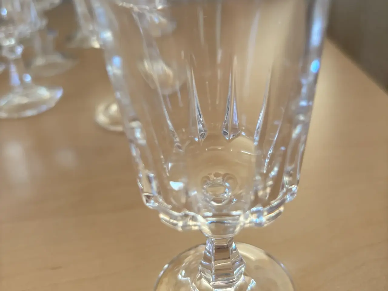 Billede 2 - Krystal glas til dessertvin