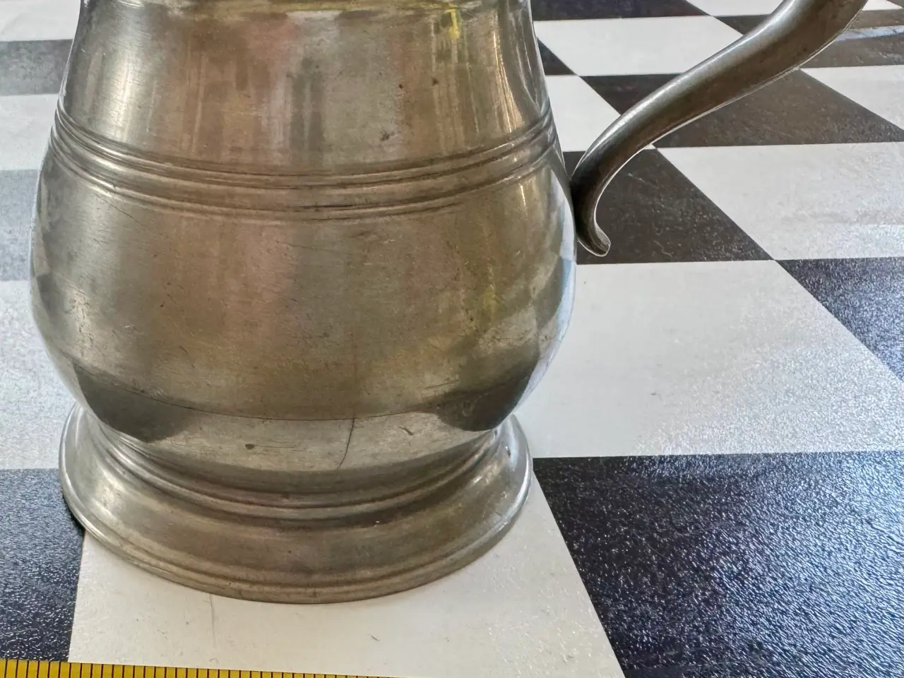 Billede 3 - Tin krus, 100år gammelt