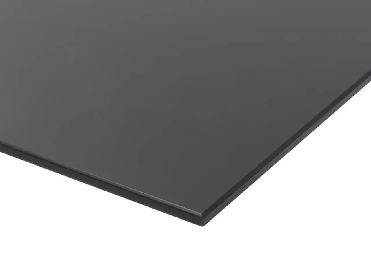 Billede 3 - Magnettavle i glas - væghængt 120 × 60 cm, sort