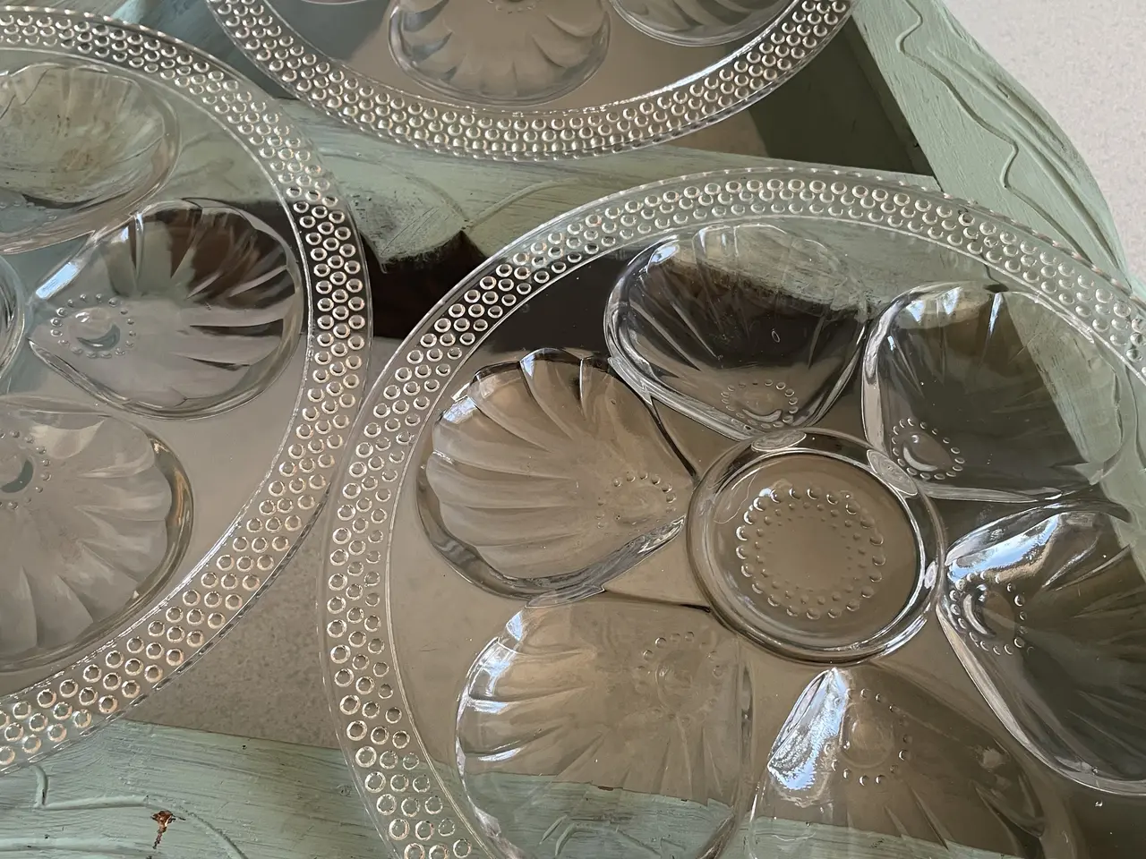 Billede 1 - Art deco franske seafood tallerkner