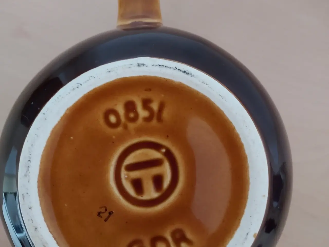 Billede 3 - keramik kande, DDR , ( 0,85 L )