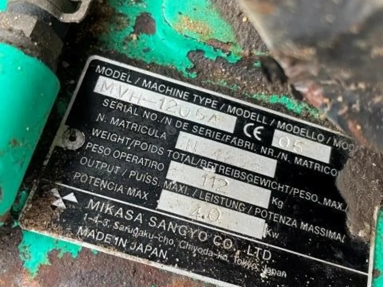 Billede 4 - Mikasa 125 KG FREM/BAK