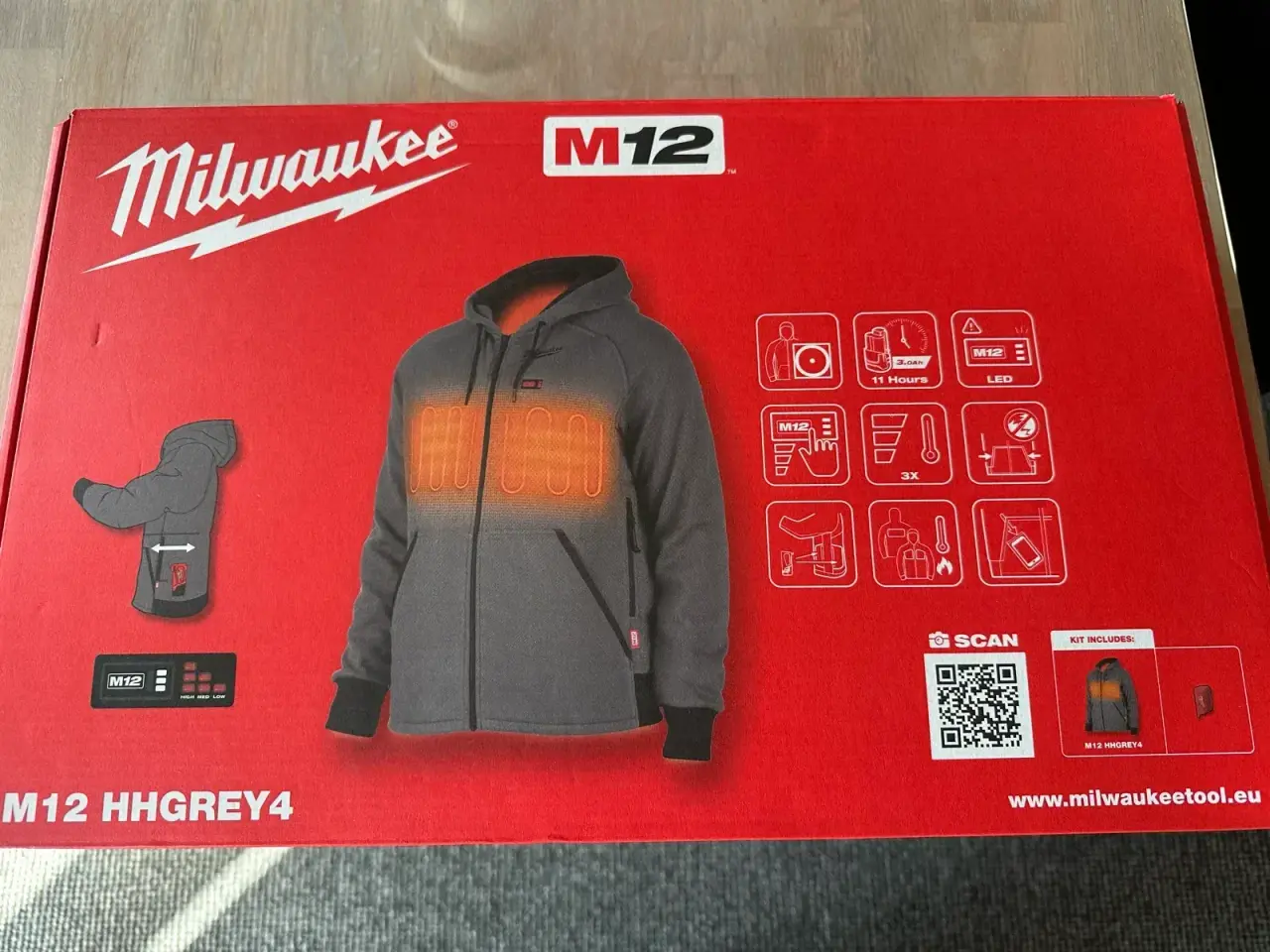 Billede 1 - Helt ny Milwaukee jakke med varme