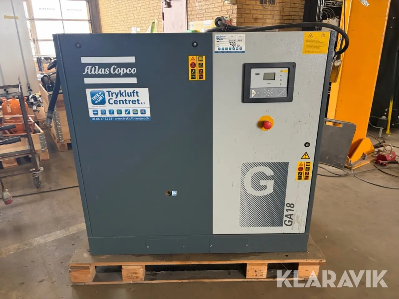Billede 2 - Kompressorer Atlas copco Ga18p