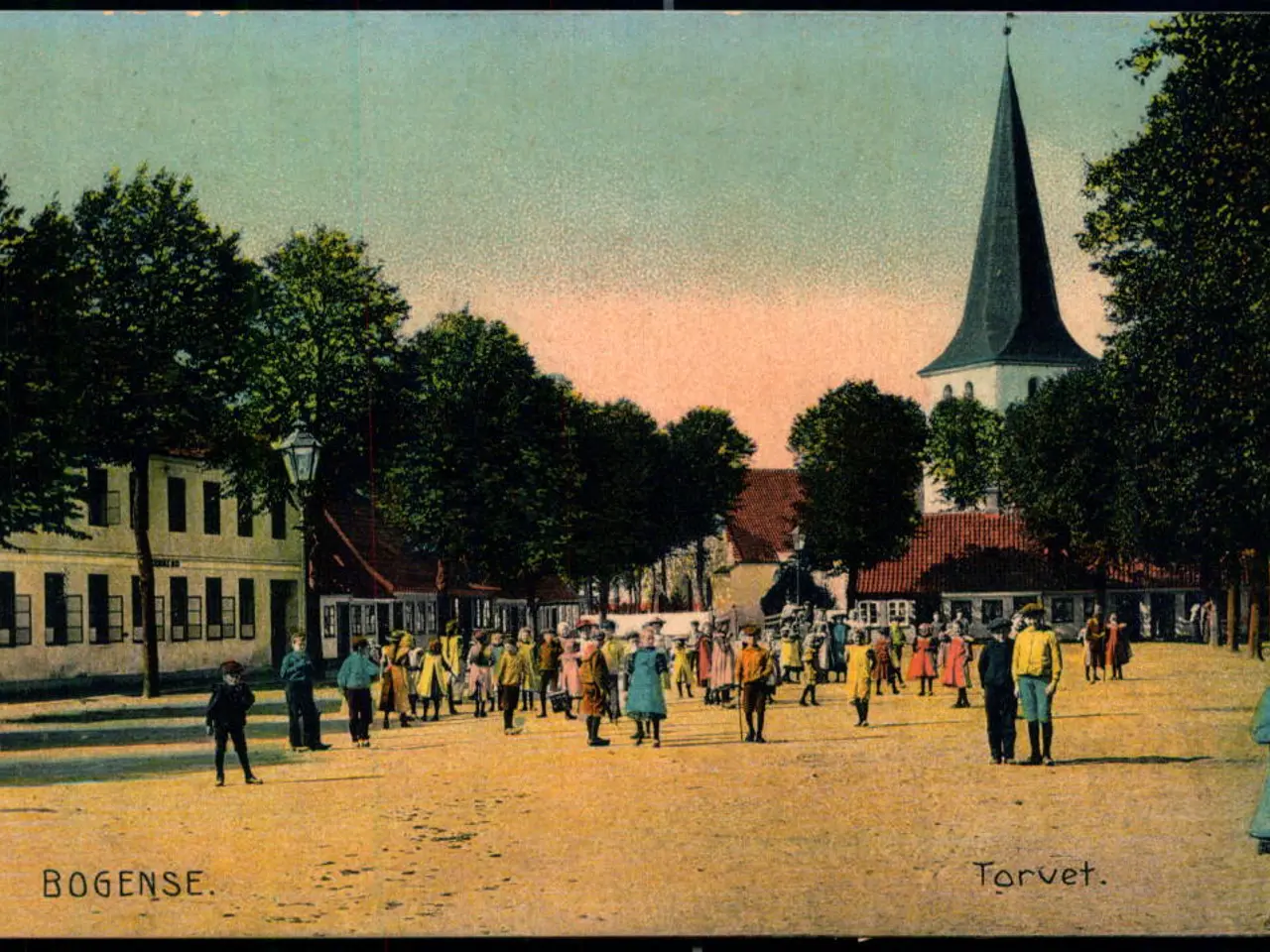 Billede 1 - Bogense - Torvet - Bogh. Niels Ehlert 6183 - Ubrugt