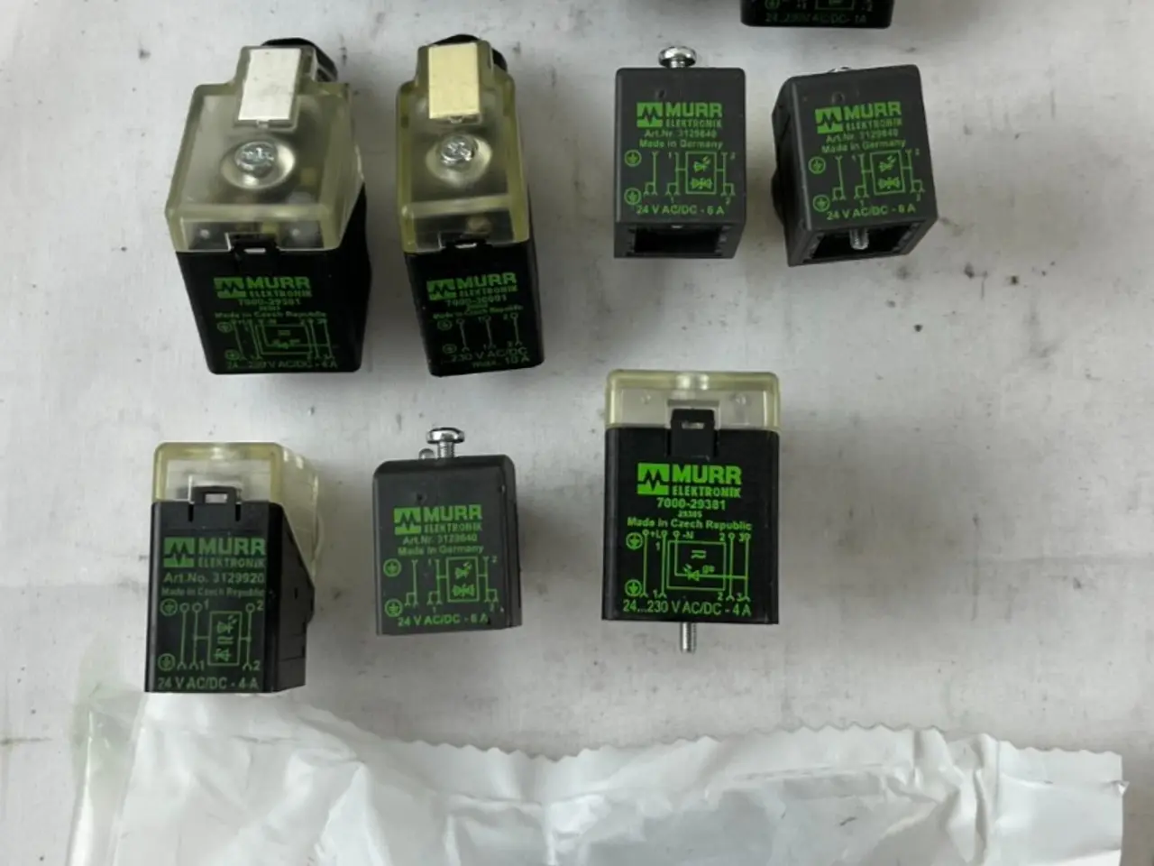 Billede 1 - Murr Elektronik relæ modul parti 24V AC/DC Relays