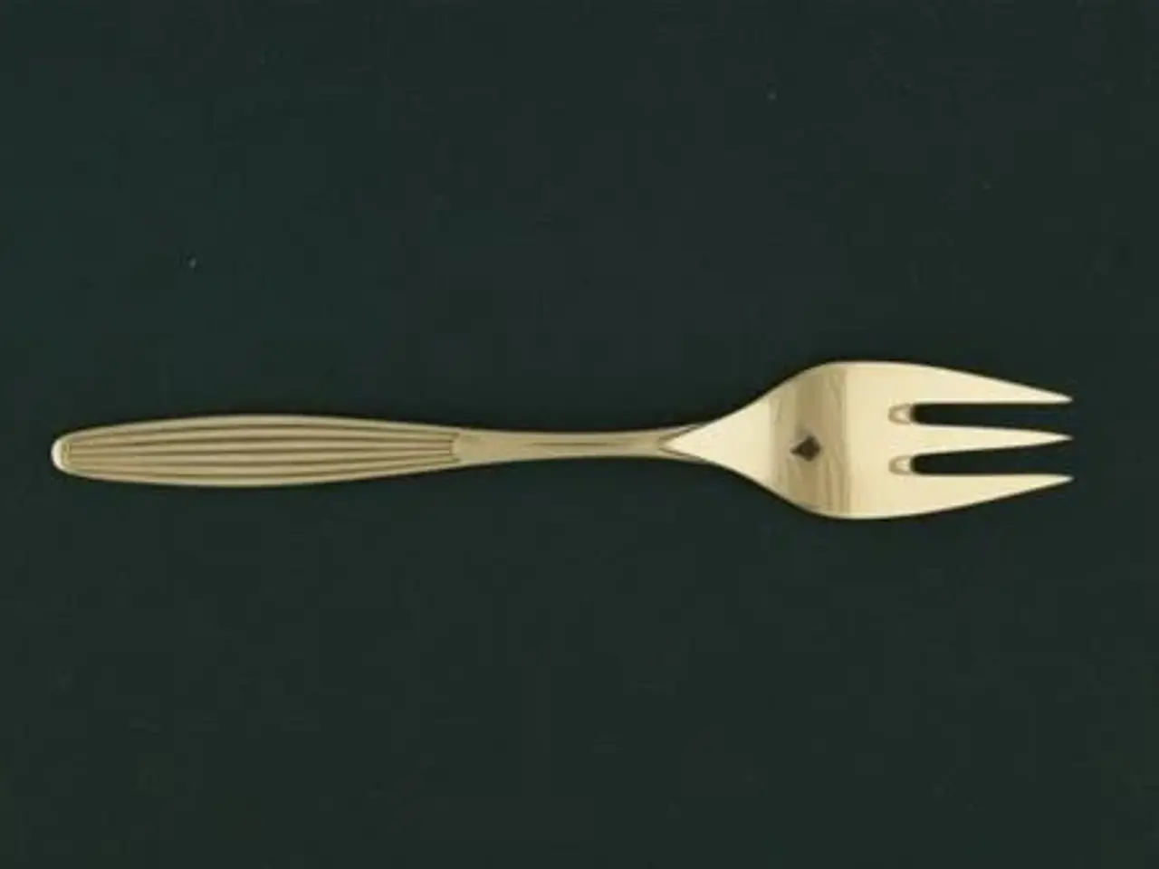 Billede 1 - Disko Kagegaffel, 14 cm.