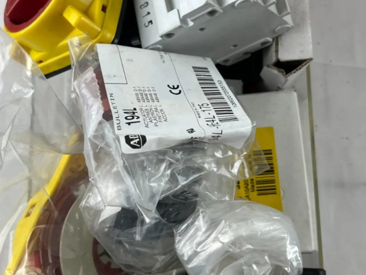 Billede 1 - kontakt parti Allen Bradley ABB blandet parti Stop