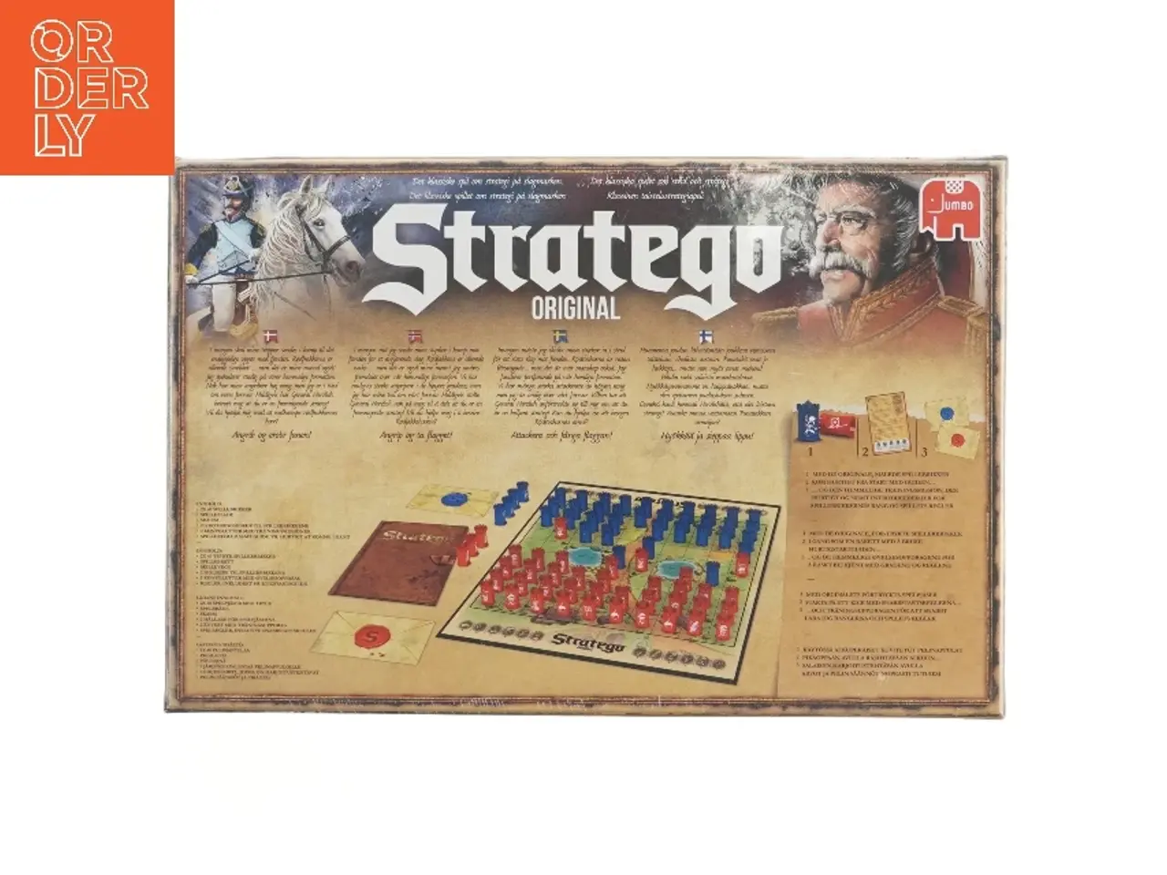 Billede 2 - Stratego brætspil fra Jumbo (str. 40x27 cm)