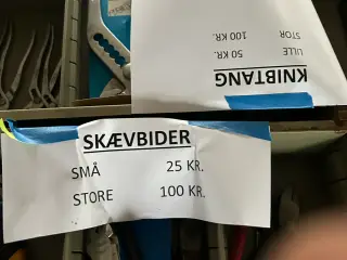 Forskellige tænger
