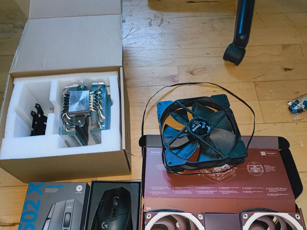 Billede 2 - Computer pakke - Logitech G502 X + Noctua