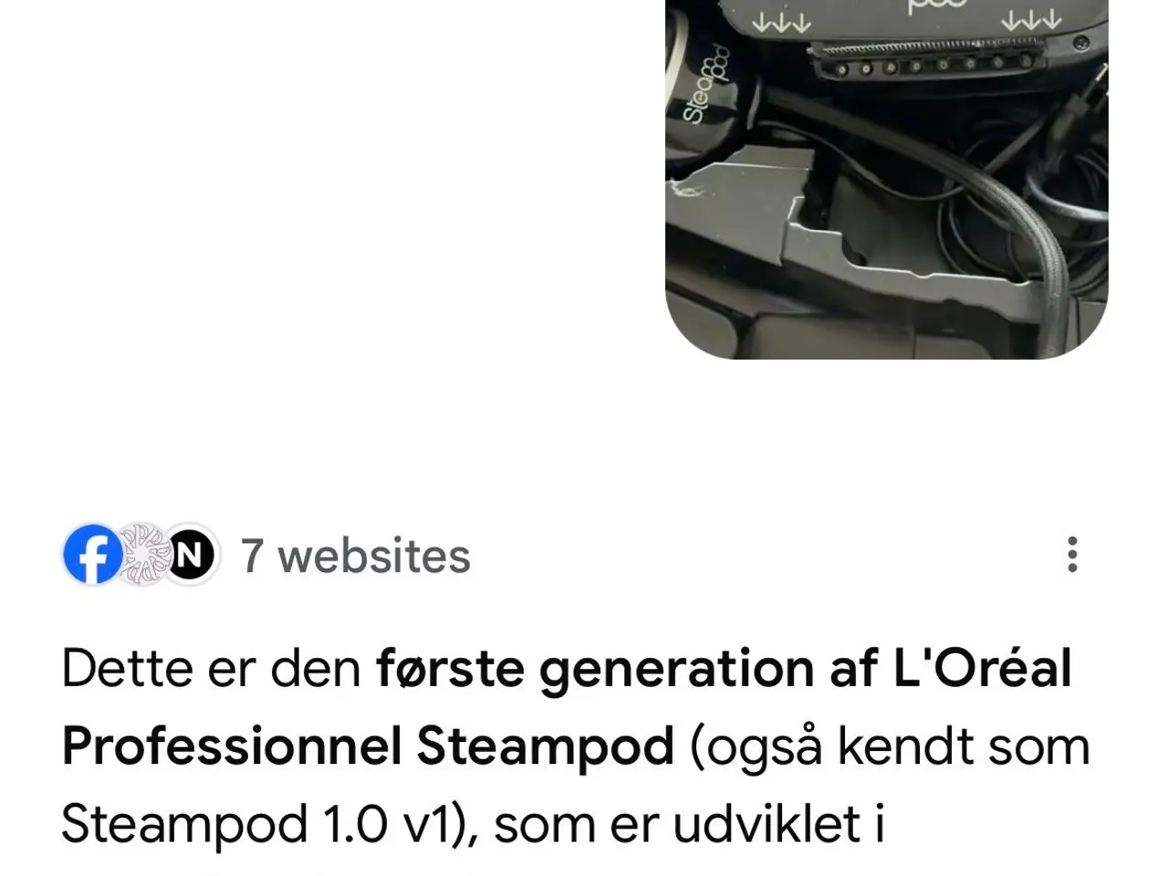 Billede 1 - Glattejern med damp
