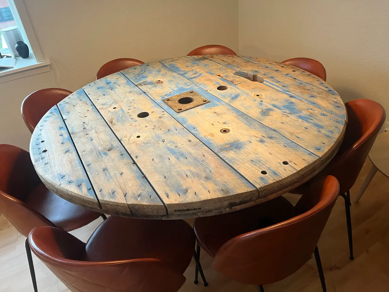 Billede 3 - Kabeltromlen.dk spisebord 