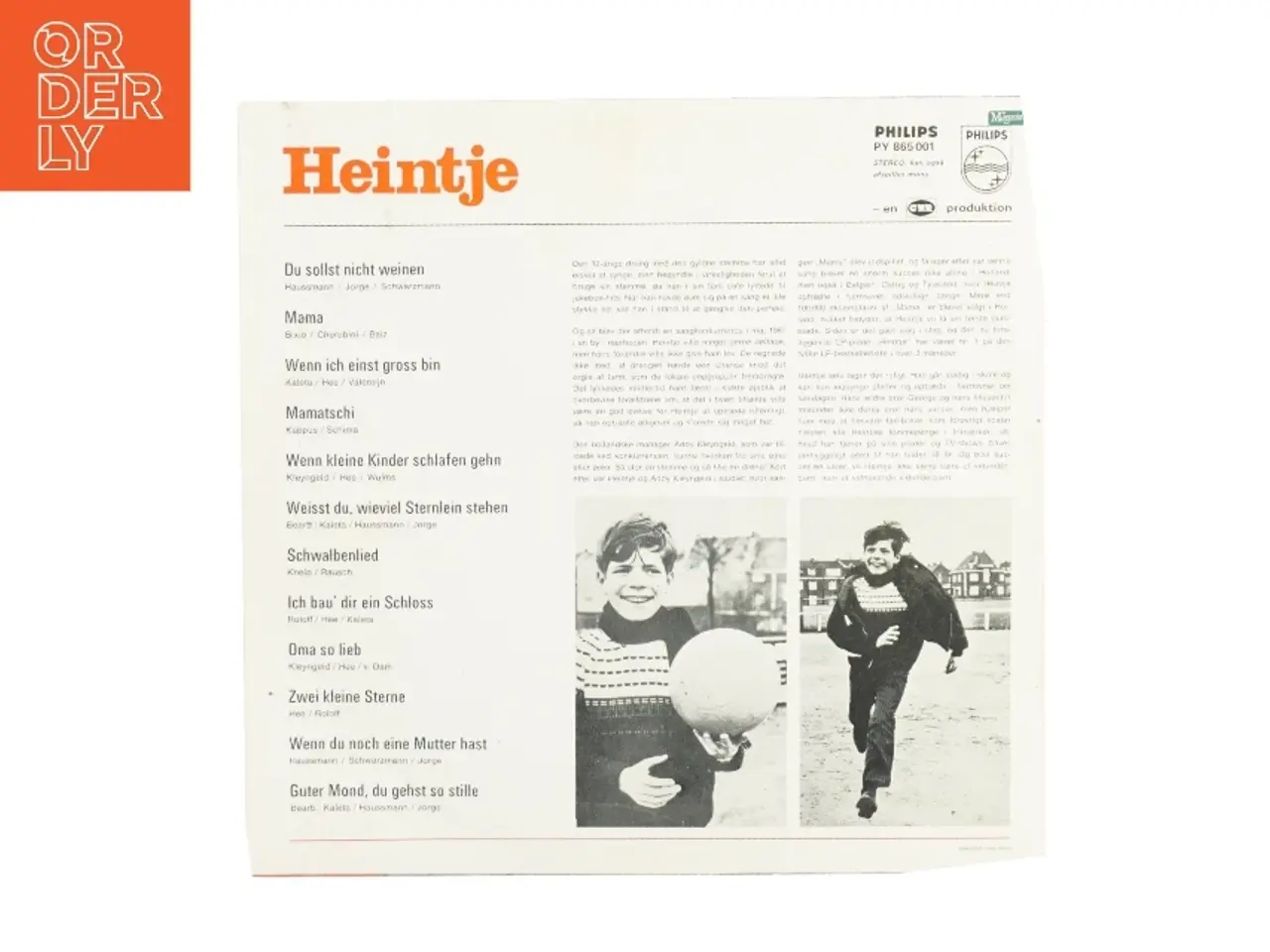 Billede 2 - Heintje Vinylplade