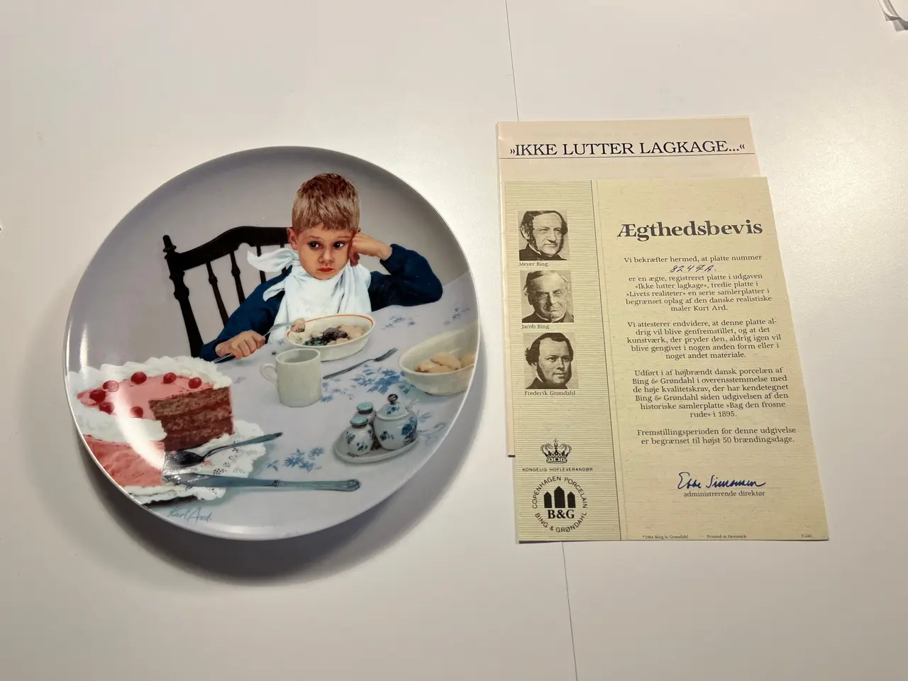 Billede 4 - Komplet sæt - Bing og Grøndahl “Livets realiteter”