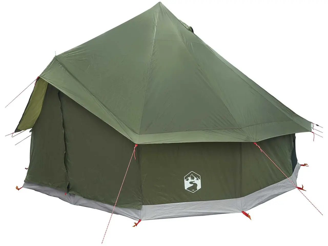 Billede 3 - Tipi telt olivengrøn 300 x 300 x 200 cm i polyester og stål