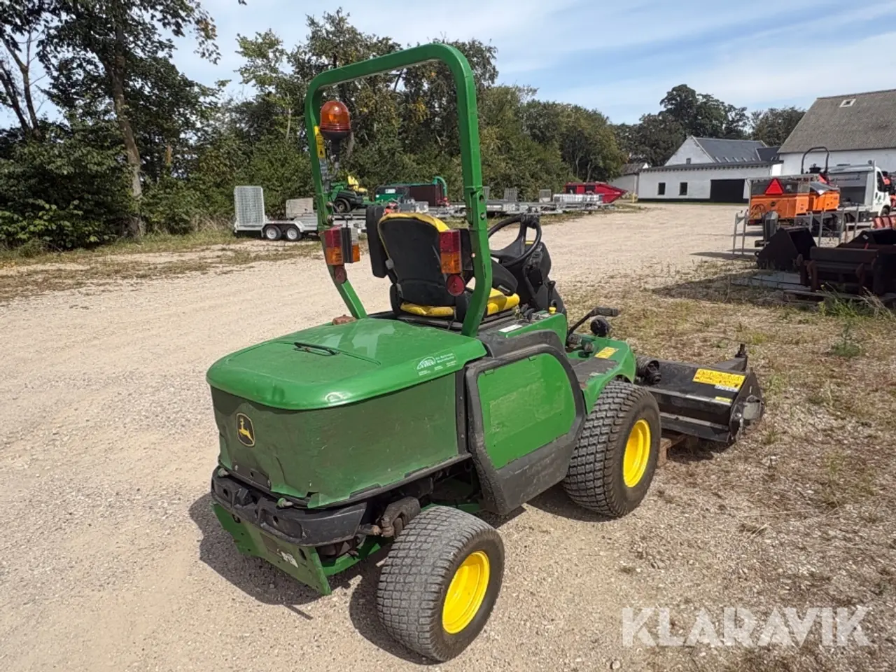 Billede 5 - Frontklipper John Deere F1400/1565 med Greentech FM18 klippebord