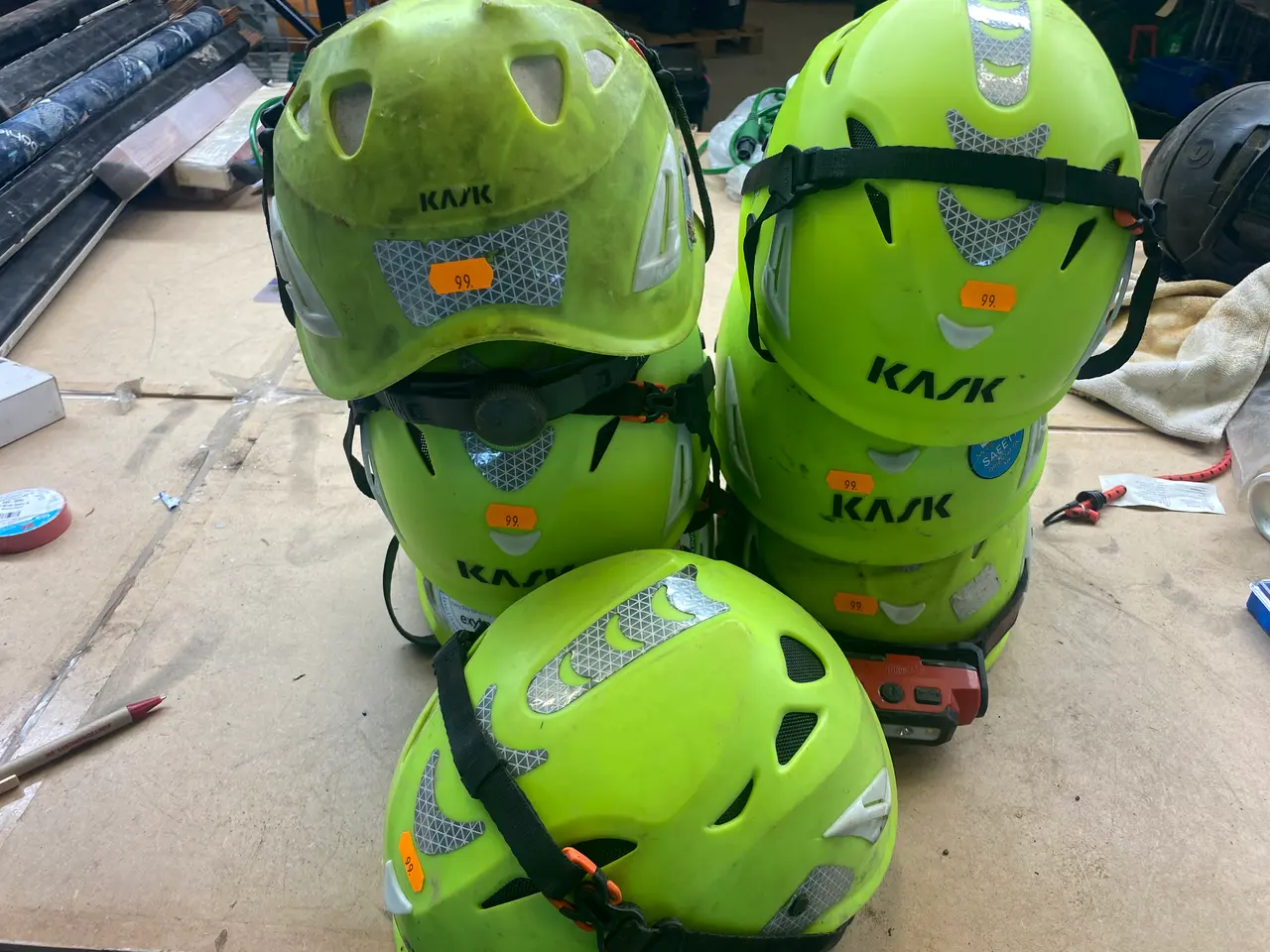 Billede 1 - Parti sikkerhedshjelme KASK