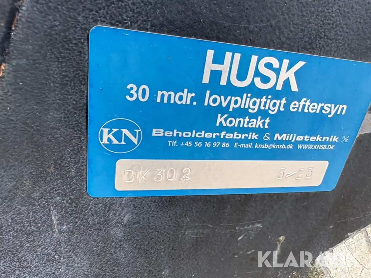 Billede 7 - Dieseltank m. Pumpepistol